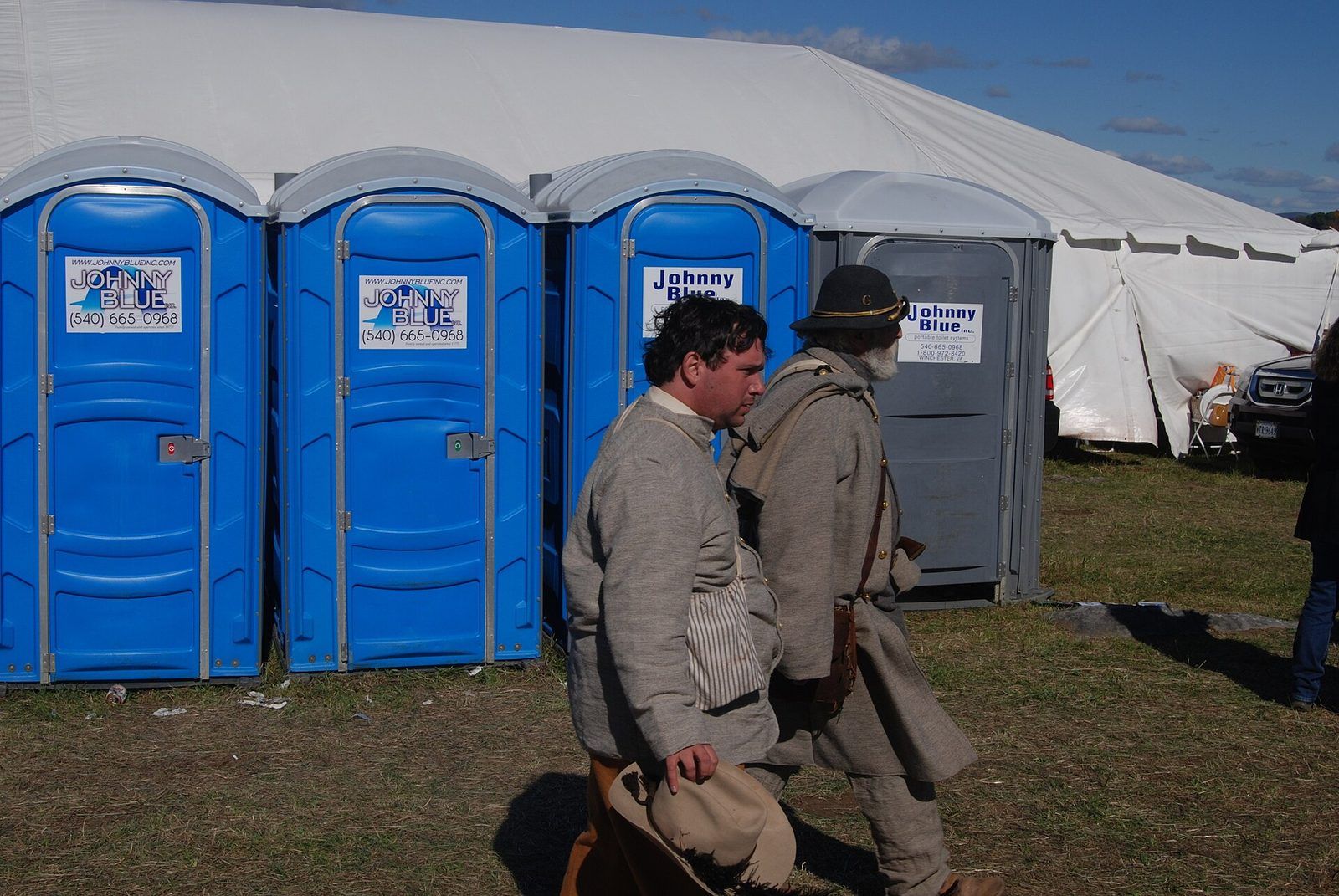 Reenactors, Cedar Creek and Belle Grove National Historical Park, Frederick County, VA - panoramio